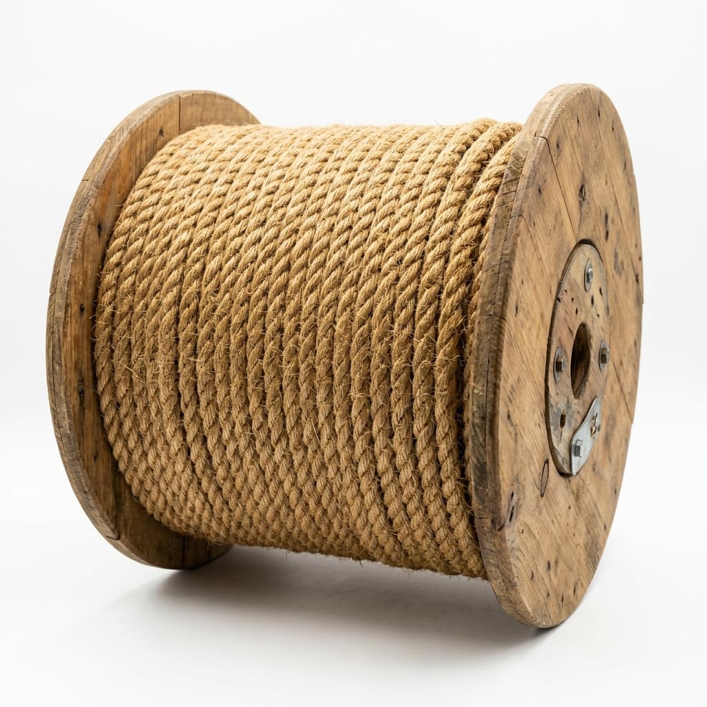 Geliştirilmiş Manila Halat - Grade 1 Doğal Lifli (20mm, 220m Makara) (V2 Serisi)